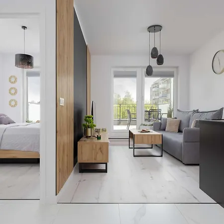 Nowe Sady Stylish Close To Airport By Renters Appartement *